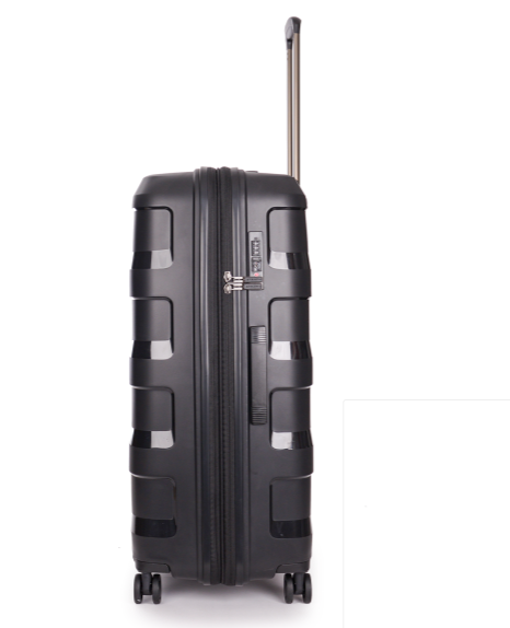 Stratic Straw + Hartschalen-Koffer L, erweiterbar black Stratic Straw + Hartschalen-Koffer L, erweiterbar black