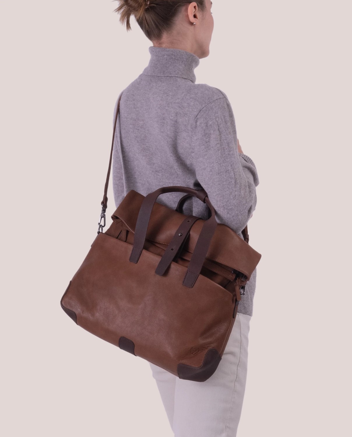 Harold's Mount Ivy Rucksack/Businessbag cognac