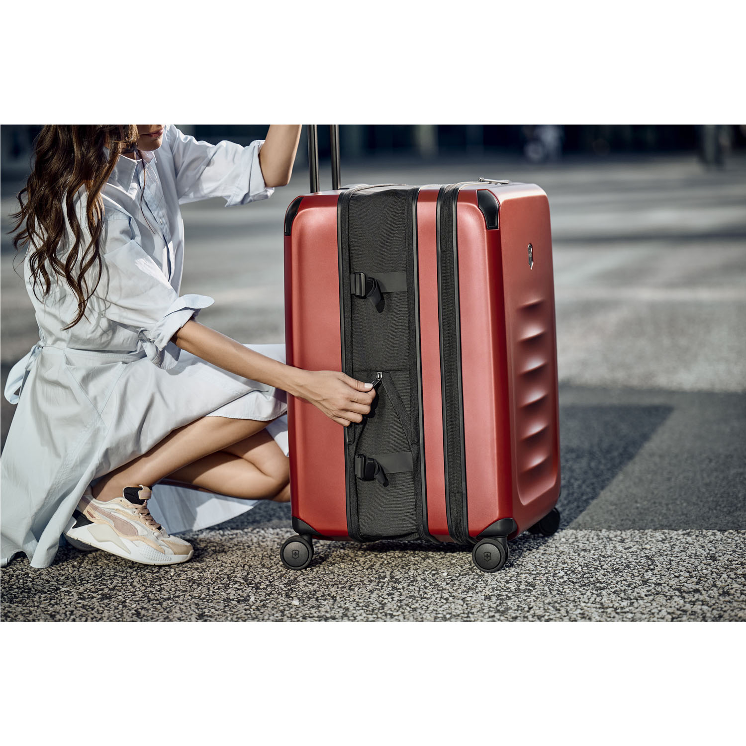 Victorinox Spectra 3.0 Expandable Medium Case rot Victorinox Spectra 3.0 Expandable Medium Case rot