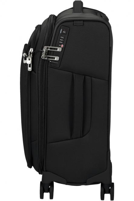 Samsonite Respark Trolley mit 4 Rollen erweiterbar 55cm + GRATIS HOTELGUTSCHEIN Ozone Black