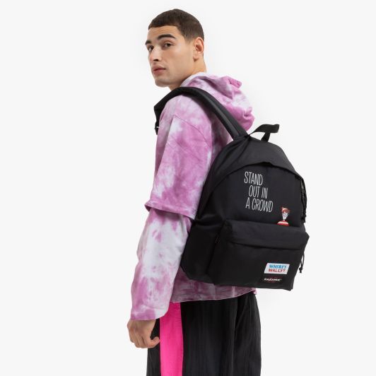 Eastpak Padded Pak'r® SPECIAL EDITION Rucksack Where's Wally Silk Black