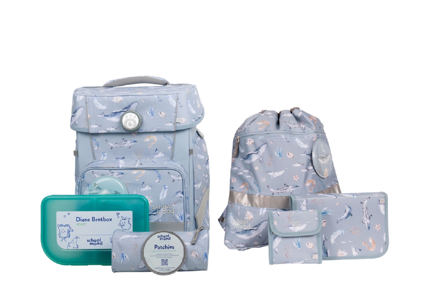 School-Mood Champion Maxx Nordic Collection, 7-tlg. Schulranzenset Aqua School-Mood Champion Maxx Nordic Collection, 7-tlg. Schulranzenset Aqua