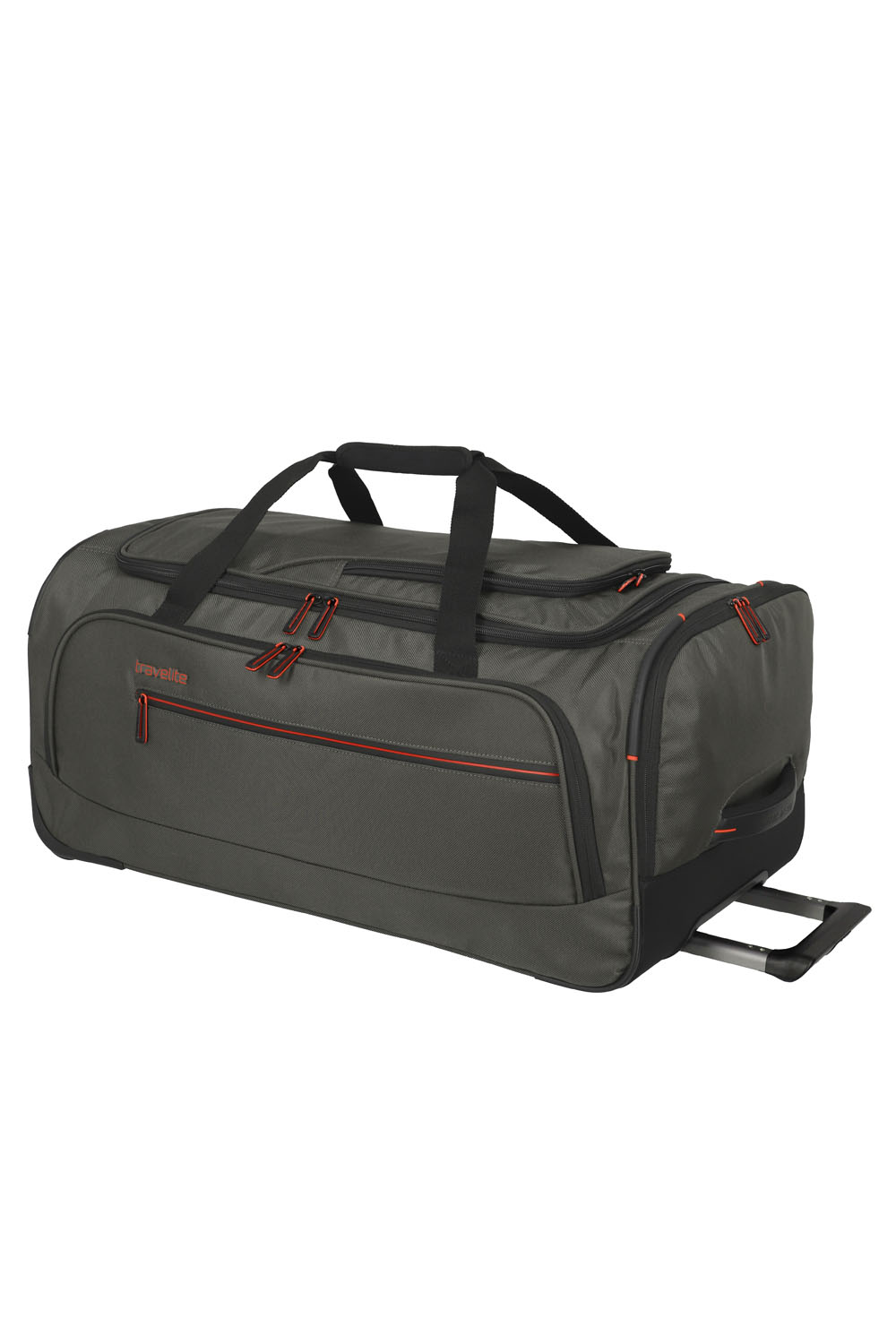 Travelite Crosslite Rollenreisetasche M 69cm Oliv