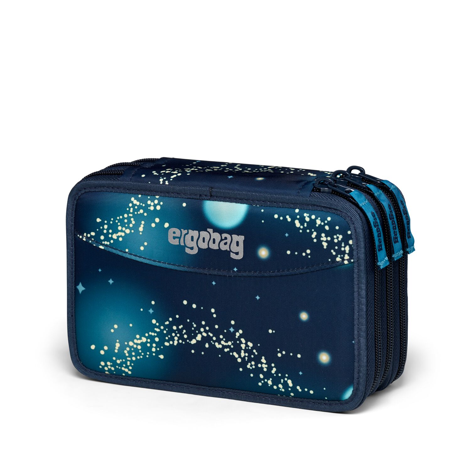 ergobag Schulzubehör GALAXY GLOW Maxi-Mäppchen, befüllt mit 3 Fächern RaumfahrBär ergobag Schulzubehör GALAXY GLOW Maxi-Mäppchen, befüllt mit 3 Fächern RaumfahrBär