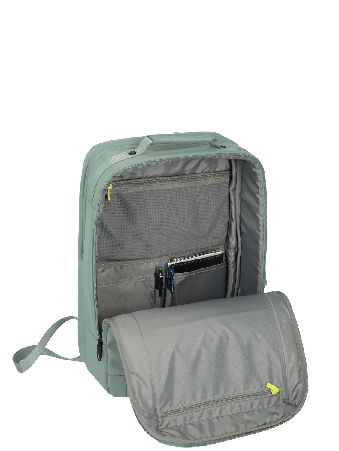 Travelite Workfloow Rucksack L mit 17" Laptopfach Salbei