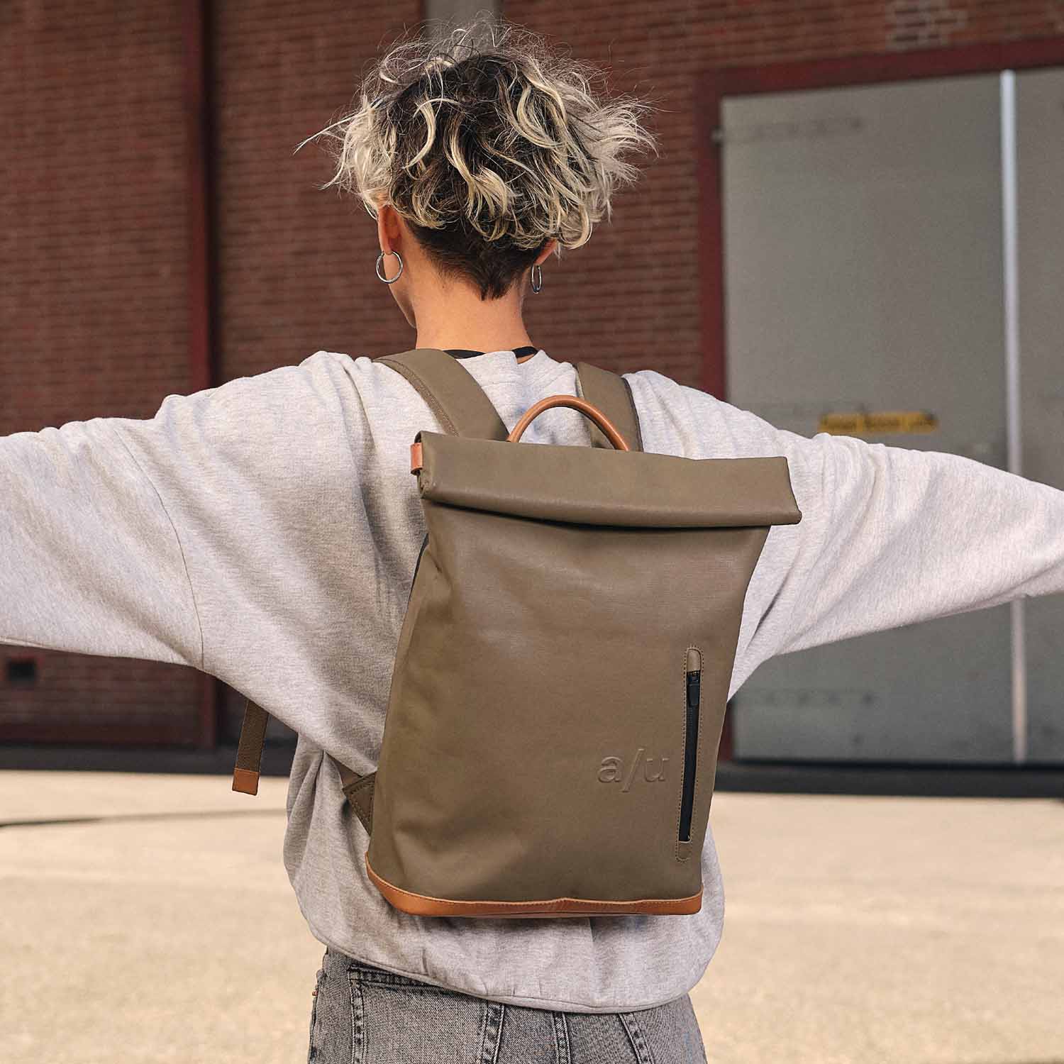 aunts & uncles Japan Wakayama Rolltop Rucksack mit 13" Notebookfach fallen rock aunts & uncles Japan Wakayama Rolltop Rucksack mit 13" Notebookfach fallen rock