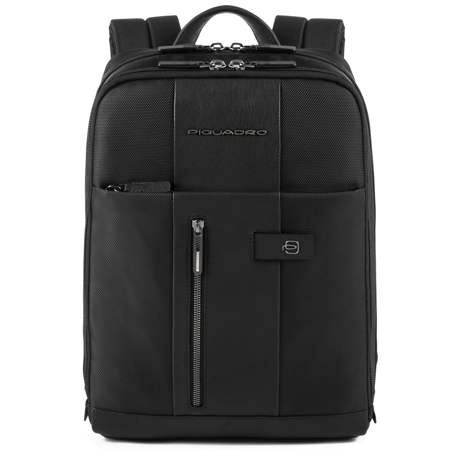 Piquadro Brief Schmaler Laptoprucksack mit iPad-Fach