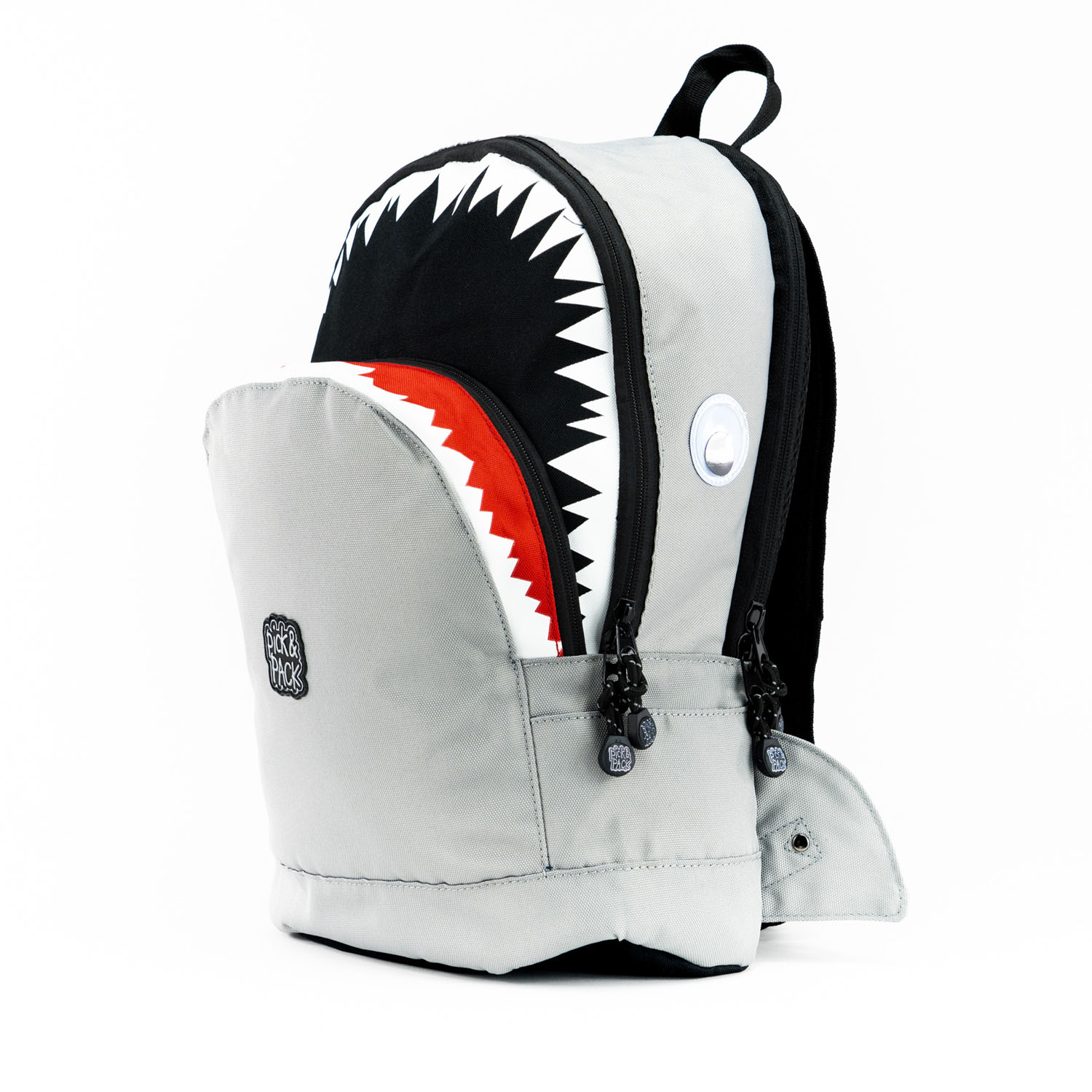 Pick & Pack Shark Shape Backpack M mit 13" Laptop-fach Pick & Pack Shark Shape Backpack M mit 13" Laptop-fach