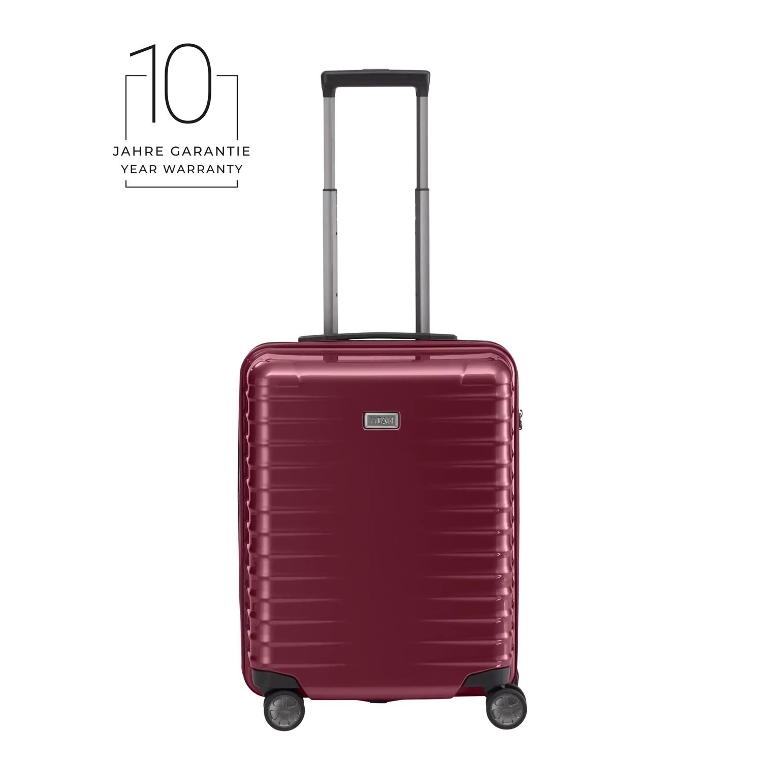 TITAN Litron 4-Rollen Kabinentrolley + Beauty Case + Gratis Hotelgutschein TITAN Litron 4-Rollen Kabinentrolley + Beauty Case + Gratis Hotelgutschein