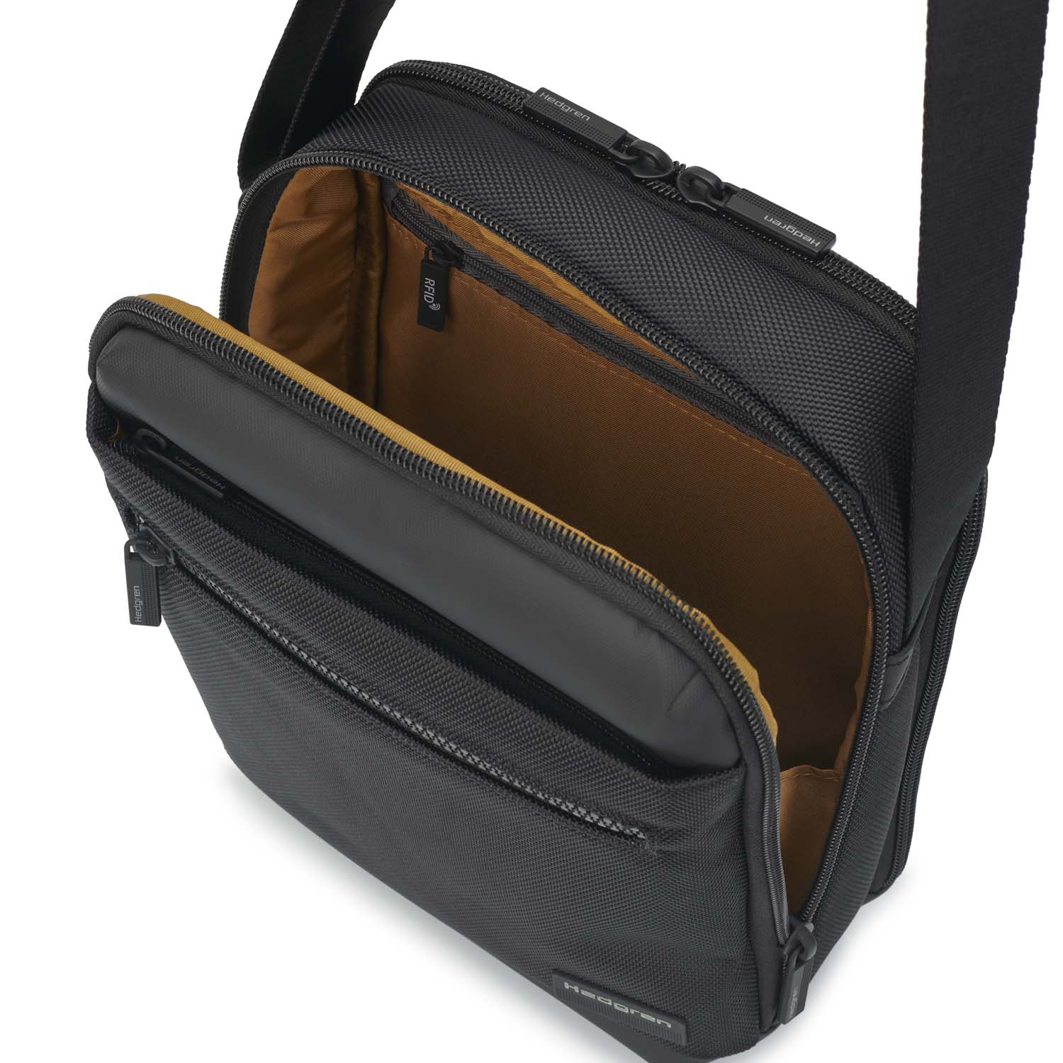 Hedgren Next INC Vertical Crossover, RFID, 10" Black Hedgren Next INC Vertical Crossover, RFID, 10" Black