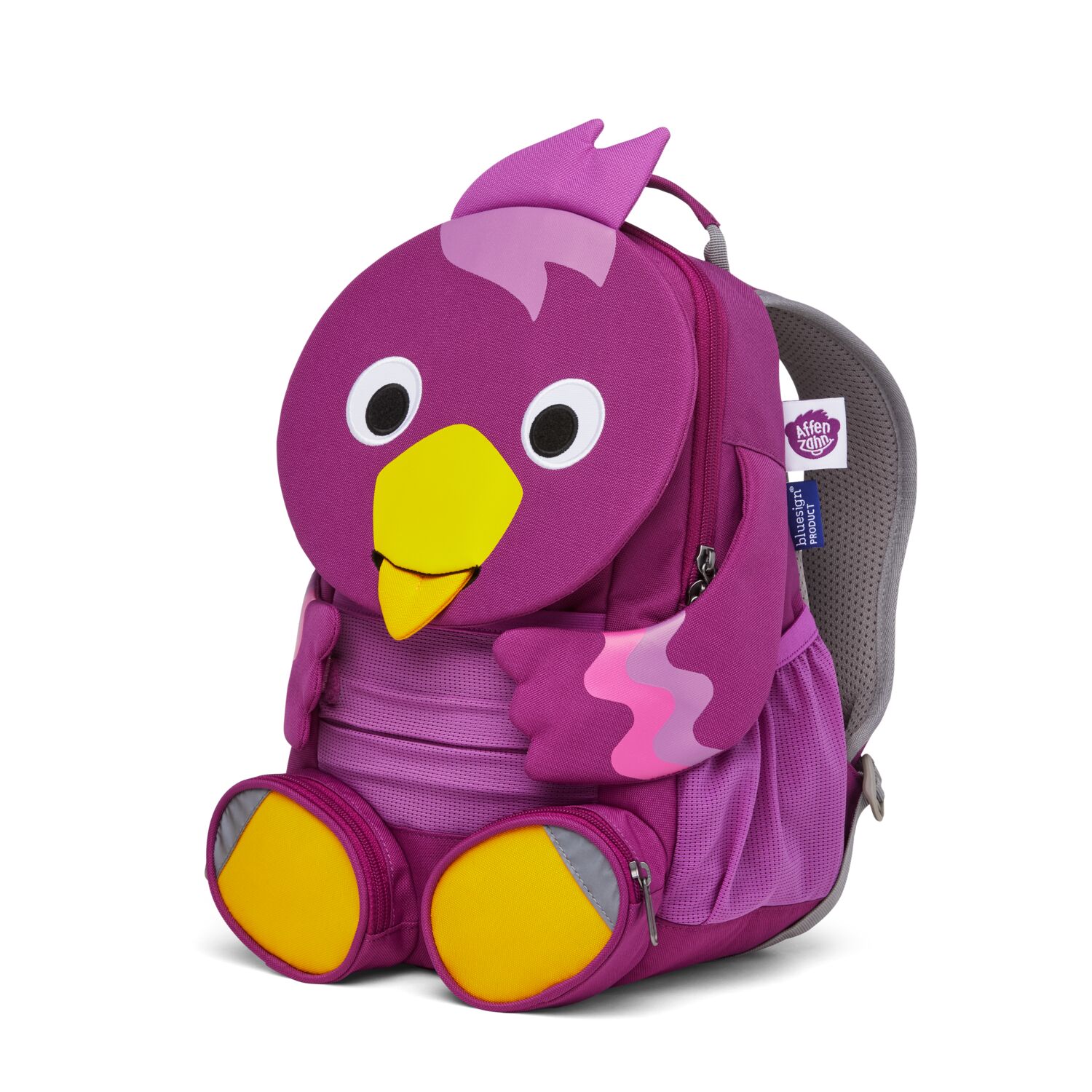 Affenzahn Großer Freund "Vogel" Kindergartenrucksack Lila Affenzahn Großer Freund "Vogel" Kindergartenrucksack Lila