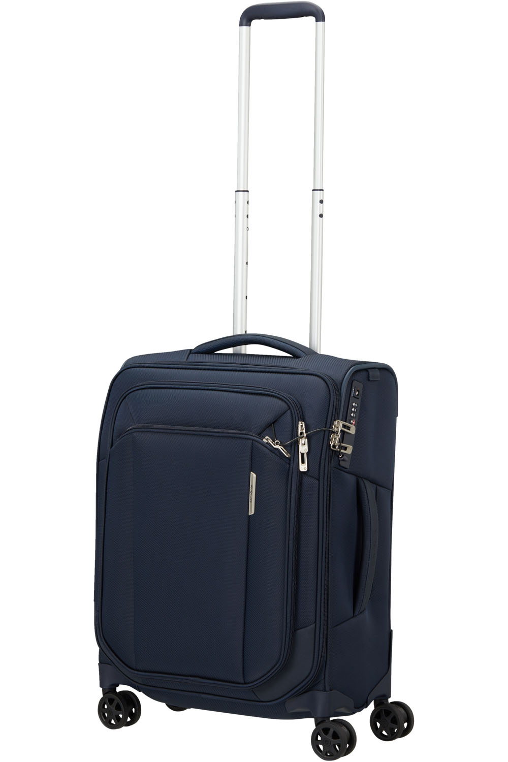 Samsonite Respark Trolley mit 4 Rollen 55cm Strict + GRATIS HOTELGUTSCHEIN Midnight Blue