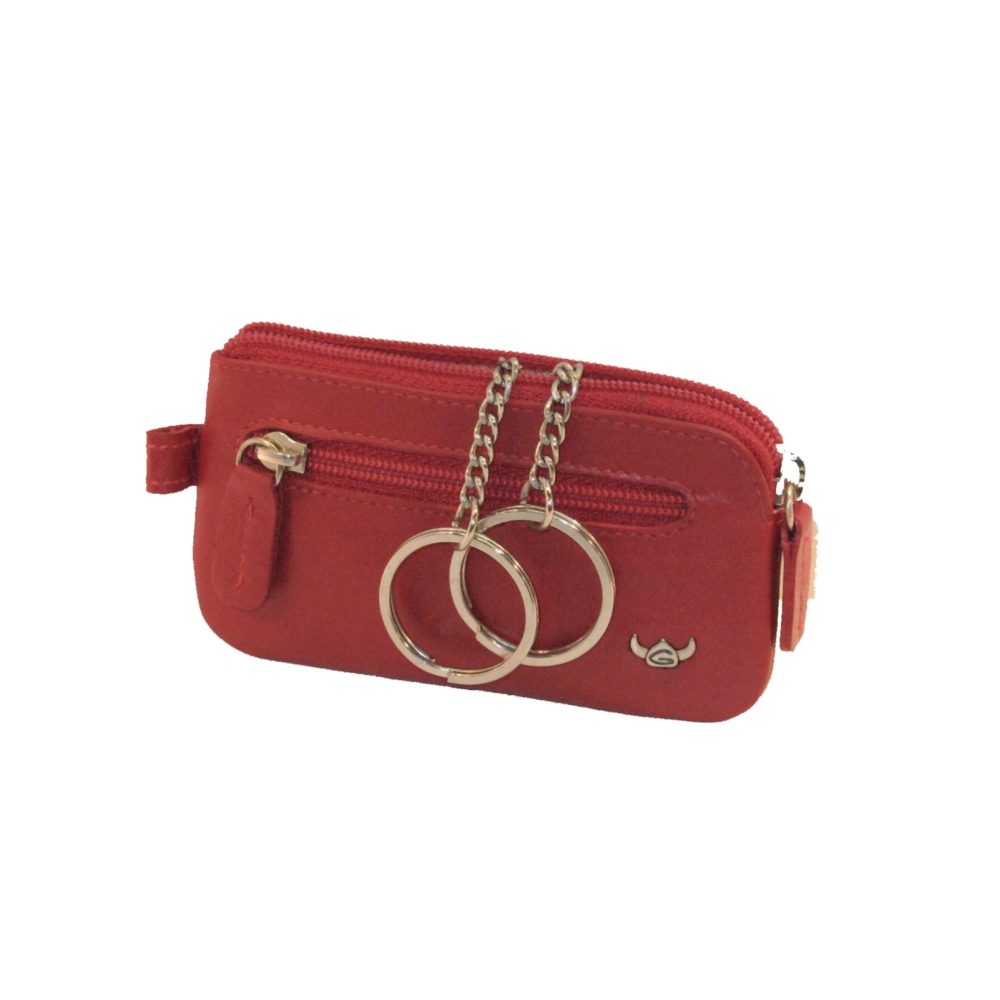 Golden Head Polo Reißverschluss-Schlüsseletui 5112-50 rot Golden Head Polo Reißverschluss-Schlüsseletui 5112-50 rot