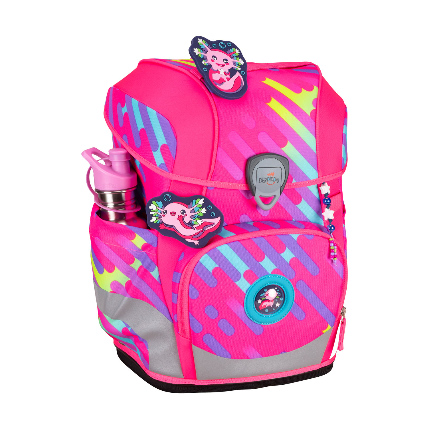 DerDieDas ErgoFlex Tiny Exklusiv NEON Schulrucksack 5-teiliges Set Neon Punkie DerDieDas ErgoFlex Tiny Exklusiv NEON Schulrucksack 5-teiliges Set Neon Punkie