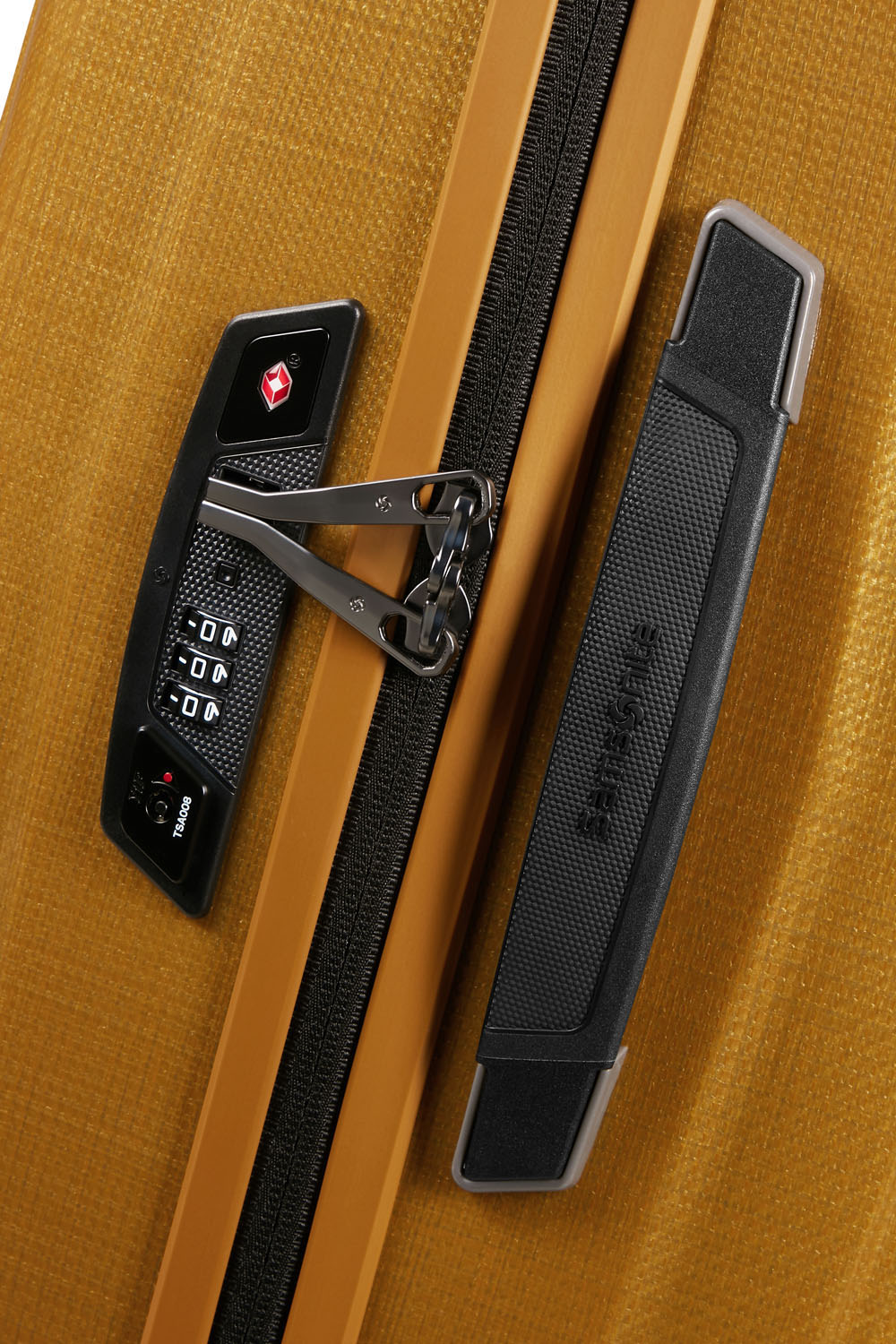 Samsonite Major-Lite Trolley mit 4 Rollen 69cm + GRATIS HOTELGUTSCHEIN Saffron Yellow