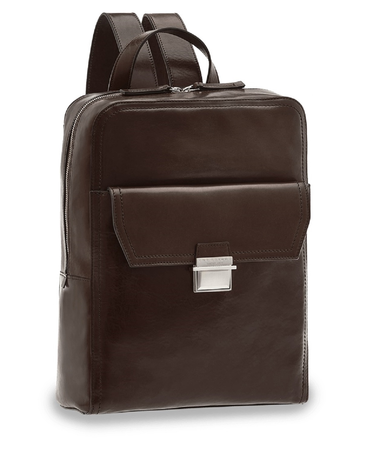 The Bridge Dante Leder-Rucksack 42cm Castagna/Nickel The Bridge Dante Leder-Rucksack 42cm Castagna/Nickel