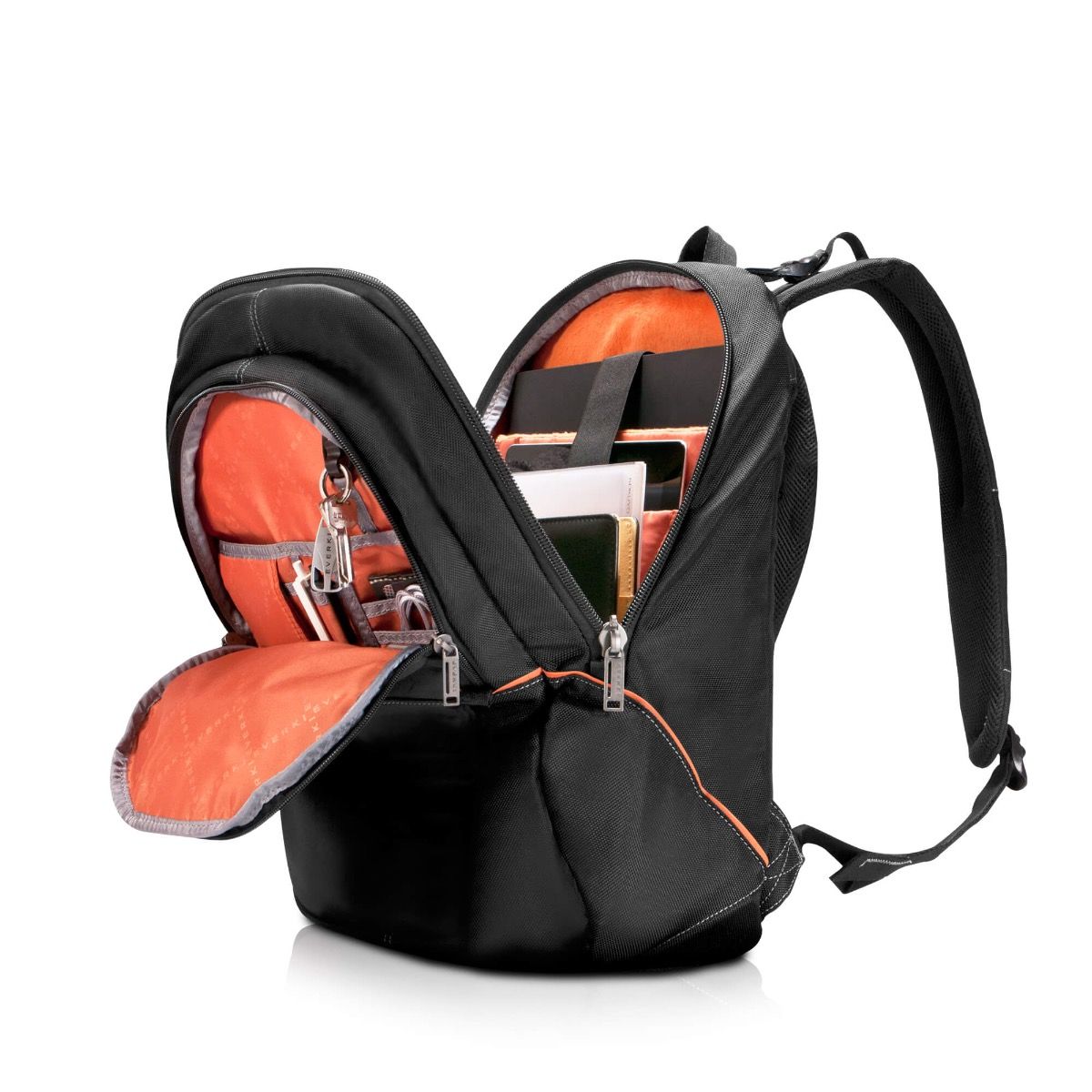 Everki Glide Laptop-Rucksack, bis 17,3-Zoll Schwarz Everki Glide Laptop-Rucksack, bis 17,3-Zoll Schwarz