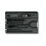 Victorinox Swiss Card Classic, 10 Funktionen Schwarz transparent jetzt online kaufen