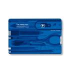 Victorinox SwissCard Classic, 10 Funktionen blau transparent jetzt online kaufen