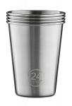 24Bottles® Accessories Party Cup – 4 pack – 0,35ml Steel jetzt online kaufen