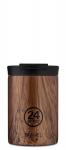 24Bottles® Travel Tumbler Wood 350ml jetzt online kaufen