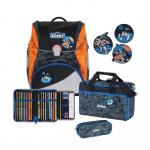 Scout Alpha 4-teilige Schulranzen-Set, mit  Funny Snaps® Jungen-Motive Star Commander jetzt online kaufen