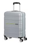 American Tourister Funstripe Handgepäck Trolley 55cm mit 4 Rollen Silver jetzt online kaufen