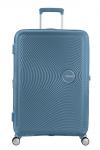 American Tourister Soundbox 4-Rollen-Trolley L 77cm, erweiterbar Stone Blue jetzt online kaufen