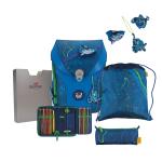 DerDieDas ErgoFlex MAX Exklusiv "Superflash" Schulrucksack-Set 5-teilig mit Sportbeutel Water Splash jetzt online kaufen
