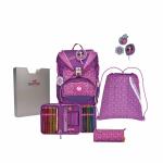 DerDieDas ErgoFlex Schulrucksack-Set 5-teilig mit Sportbeutel Purple Dots jetzt online kaufen