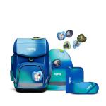 ergobag cubo Colour Splash Edition Schulrucksack-Set, 5-tlg. DschungelfieBär jetzt online kaufen