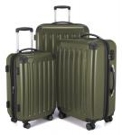 Hauptstadtkoffer Alex Koffer-Set, 3 Hartschalen-Koffer, 4 Rollen, TSA (S, M & L) Avocado jetzt online kaufen