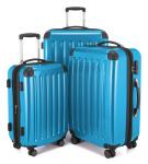 Hauptstadtkoffer Alex Koffer-Set, 3 Hartschalen-Koffer, 4 Rollen, TSA (S, M & L) Cyanblau jetzt online kaufen