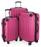 Hauptstadtkoffer Spree 3er Koffer-Set Hartschalenkoffer Reisekoffer-Set, TSA, 4 Rollen, S M & L Pink jetzt online kaufen