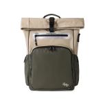 Hedgren HUB Rolltop-Rucksack L 17" + RFID Beige/Olive jetzt online kaufen