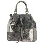 Louiz & Lou Light Up Beuteltasche Silver jetzt online kaufen