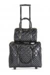 Olivia Lauren Black Night Trolley Bag + Handtasche schwarz jetzt online kaufen