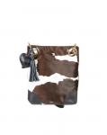 Olivia Lauren Cowhide Schultertasche Black jetzt online kaufen