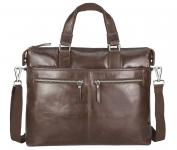 Packenger Manhattan Herrenhandtasche Messenger Bag 13" Vintage Braun jetzt online kaufen