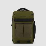 Piquadro Arne Bike Laptop-Rucksack 15,6" Notebookfach und mit LED-Licht Militärgrün jetzt online kaufen