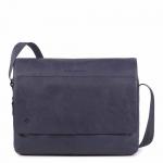 Piquadro Black Square Laptopkuriertasche 14" mit IPAD®-Fach oceanblau jetzt online kaufen