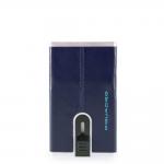 Piquadro Blue Square Compact Wallet für Scheine und Kreditkarten Nachtblau jetzt online kaufen