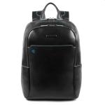 Piquadro Blue Square Großer Laptoprucksack mit 15,6" Notebookfach Schwarz jetzt online kaufen