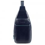 Piquadro Blue Square Querträgertasche mit iPad®-Fach Nachtblau jetzt online kaufen