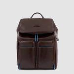 Piquadro Blue Square Revamp Laptop-Rucksack 14" mit iPad®-Fach Mahagoni jetzt online kaufen