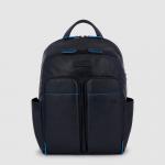 Piquadro Blue Square Revamp Laptoprucksack mit iPad®-Fach, RFID-Blocker Nachtblau jetzt online kaufen