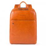 Piquadro Blue Square Special Laptoprucksack mit iPad®-Fach, Flaschentasche Orange jetzt online kaufen