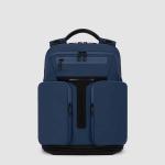 Piquadro Hìdor LED Laptop-Rucksack mit 15,6" Laptopfach und wasserdichter Tasche Blau jetzt online kaufen