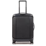 Piquadro PQ-Biz EXECUTIVE Kabinenlaptoptrolley mit Vortasche, 4-Rollen und erweiterbar schwarz jetzt online kaufen