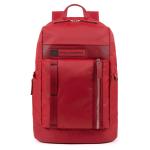 Piquadro PQ-Bios Laptoprucksack 15,6" und Flaschen-/Schirmtasche rot jetzt online kaufen